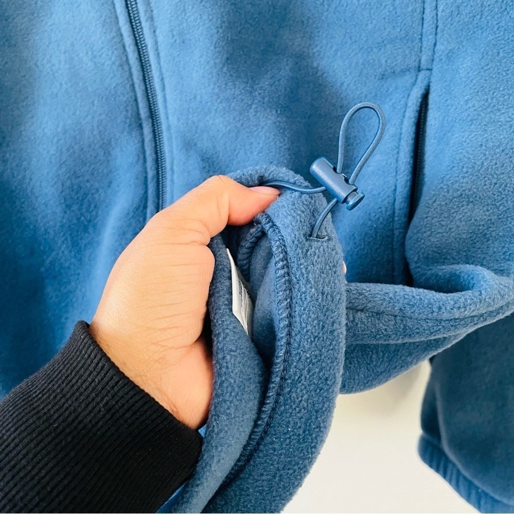 Men’s Columbia Blue Fleece Jacket - Picture 6 of 8